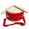 Tambor de Percussão Infantil de Pele de Ovelha