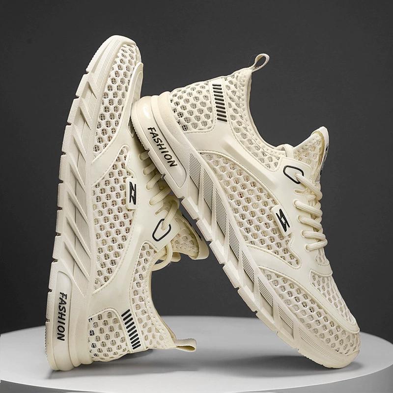 Fashion Men's Sneakers Lightweight Running Shoes 2025 Summer Mesh Brand Sneakers Breathable Casual Shoe Comfortable Men's Tennis