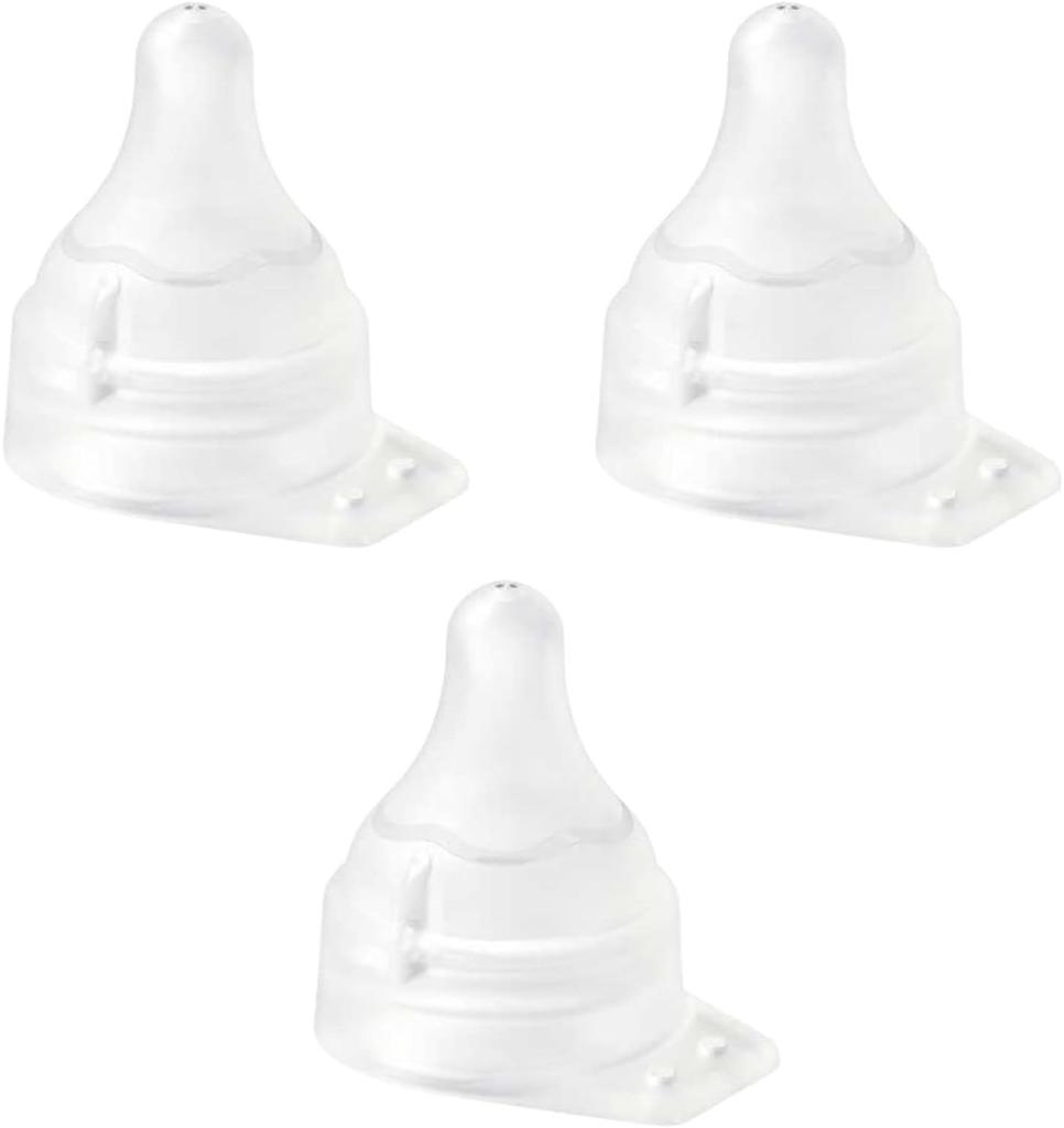 Pigeon Breastfeeding Experience Low Large Set of For Maternity For Baby Bottle Only [Set Product] Direct-Attach Nipple, Burden, Flow, 3, Hospital,