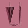 Heren Grote Maat Automatische Paraplu met Lange Steel - Verdikt, Winddicht, Gepersonaliseerd Logo