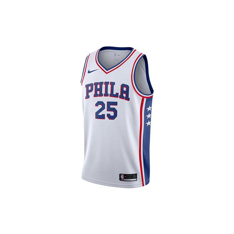 

Мужской трикотаж Nike NBA Simmons #25 Limited Edition Swingman, белый 864441-101 M