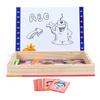 Fun Cartoon Magnetic Puzzle Educational Toys Intellectual Development Toys Creative Puzzle Children's Wooden Puzzle