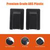 ABS Black Rear Window Defroster Line Protection Cover For Ford Ranger T9 +