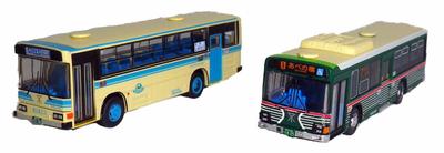 TOMYTEC The Bus Collection Osaka Municipal Bus 90th Anniversary Original Bus Set