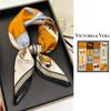 VICTORIA&VERA V826ZS01 Mulberry Silk Printed Scarf