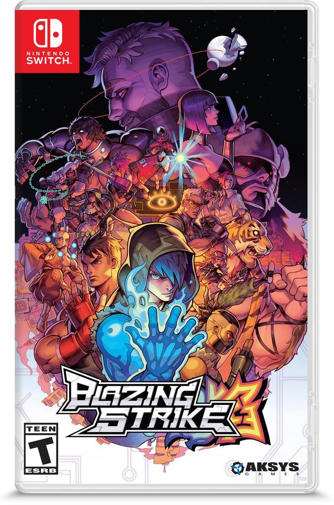 Blazing Strike (Aksys Games / Nintendo Switch / 2D Fighting Game / North American Version)