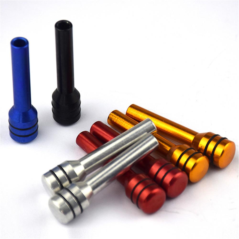 4Pcs Universal Silver Aluminium Alloy Car Truck Interior Door Lock Knobs Pins