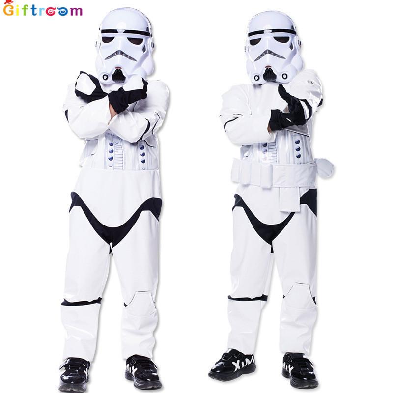 Stunning Star Wars Children Costume Darth Vader Outfit For Avengers Fantasy Theme