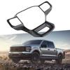 Car Steering Wheel Panel Decoration Cover Trim Moulding Sticker for Ford F150 2021-2023 Imitation Carbon Fiber Car Accessories