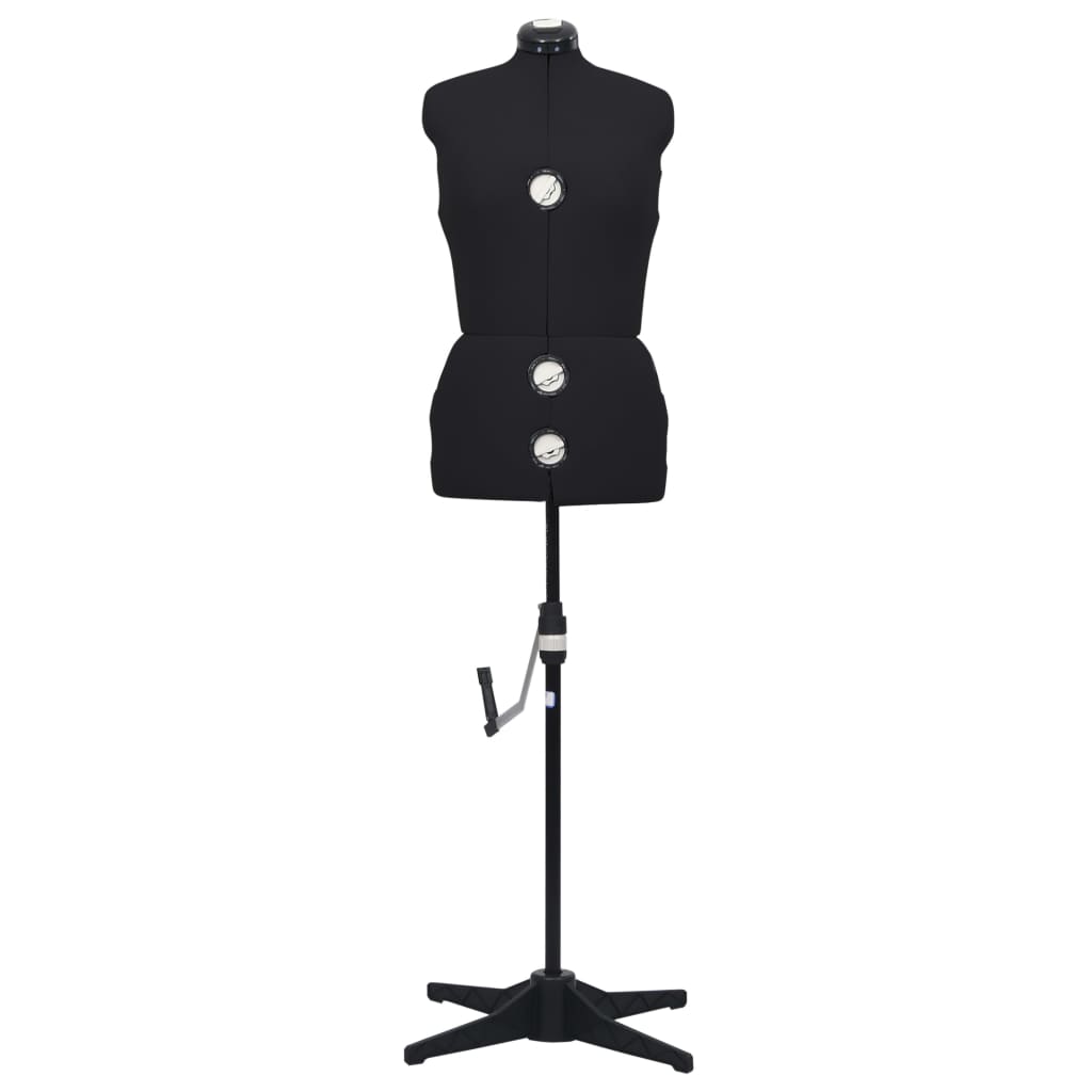 Adjustable Female Dressmaker S Mannequin Black Size M (40 46)