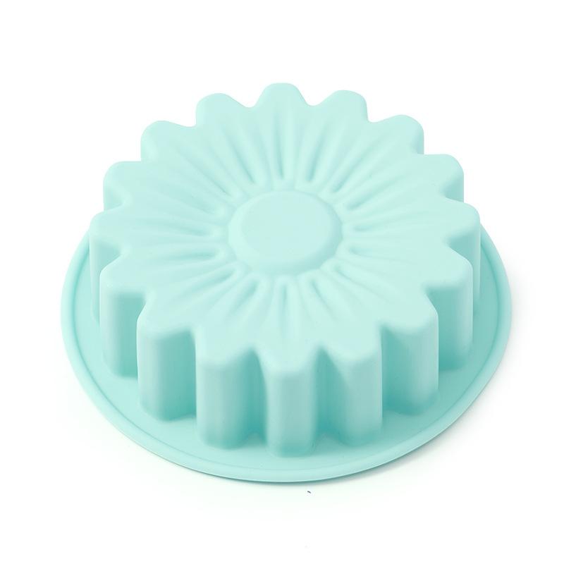 

FAISDU Charlotte Round Cake Pan Silicone Cake Mold Bread Toast Pan Tray Mold Pie Flan Bread Pan Strawberry Shortcake Baking Mold