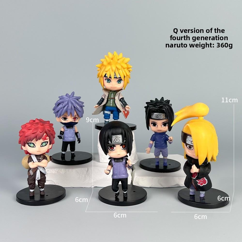 נארוטו סאסקה קקאשי איטאצ'י דמות אנימה דגם פסלון קישוט לאספני אנימה ולמתנות