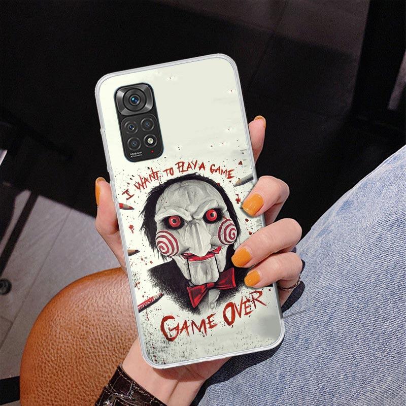 The Jigsaw Killer Horror Phone Case For Xiaomi Redmi Note 15 14 13 12S 12 11 Pro Plus 14S 11S 11E 10 10S 11T 5G Personalized Cov