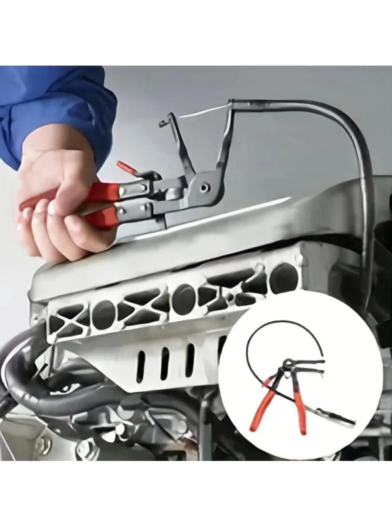 Hose clamp, car disassembly tool, long handle wire spring hose clamp, car coolant radiator heating belt, flat mouth or large cla