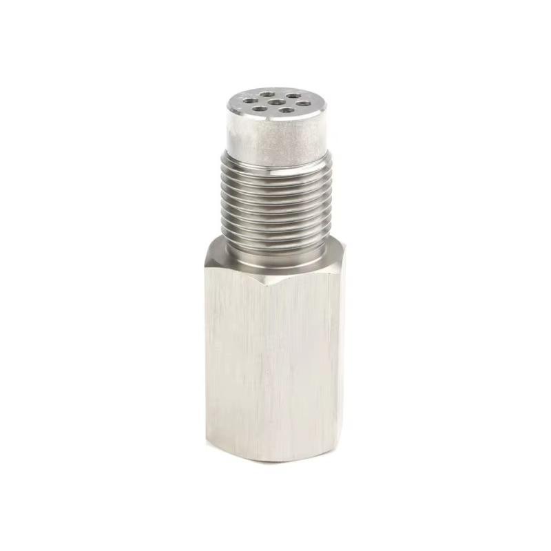 Oxygen Sensor Adapter Car Check Engine Light Fix Catalytic Mesh Oxygen O2 Sensor Spacer Adapter Mini Catalytic Converter
