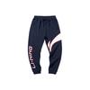 Li Ning Logo Print Casual Running Knit Joggers Men bottoms Ink-Blue AKLP843-8