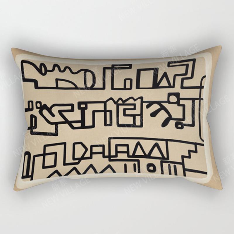 Nordic fall home decor 30*50 throw pillow cover sofa modern abstract geometric boho living room Cushion cover 50x70 30x50 40x60