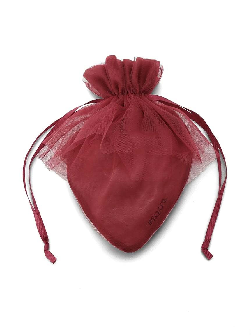 

Gelato Pique Strawberry Drawstring Pouch PWGB244742 RED