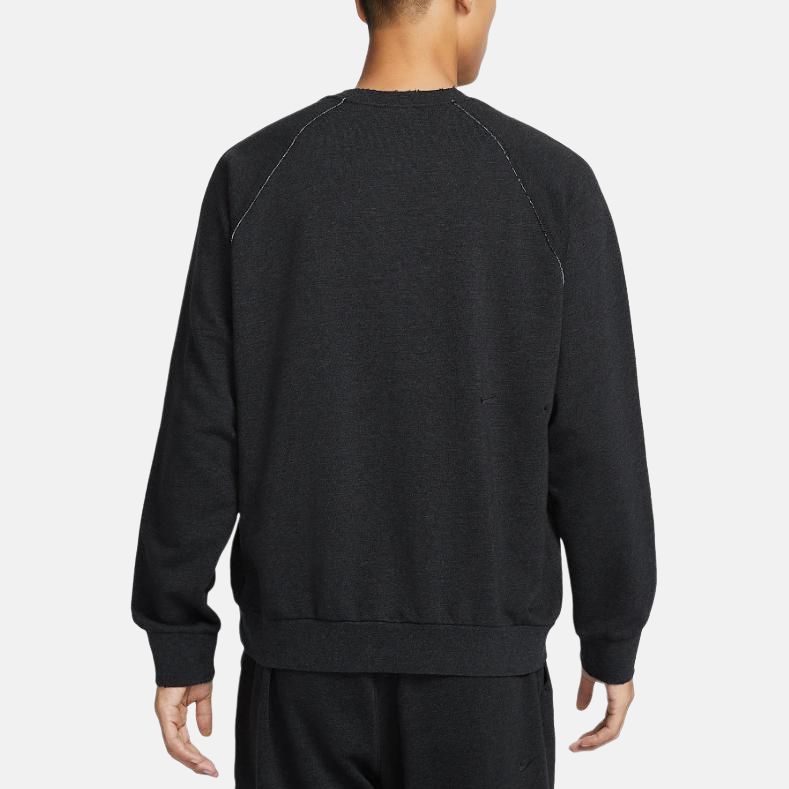 Nike Dri-Fit Retro Casual Comfortable Pullover Long Sleeve Sweatshirt Men Sweatshirt Black Multicolor Light-Ivory HJ3137010