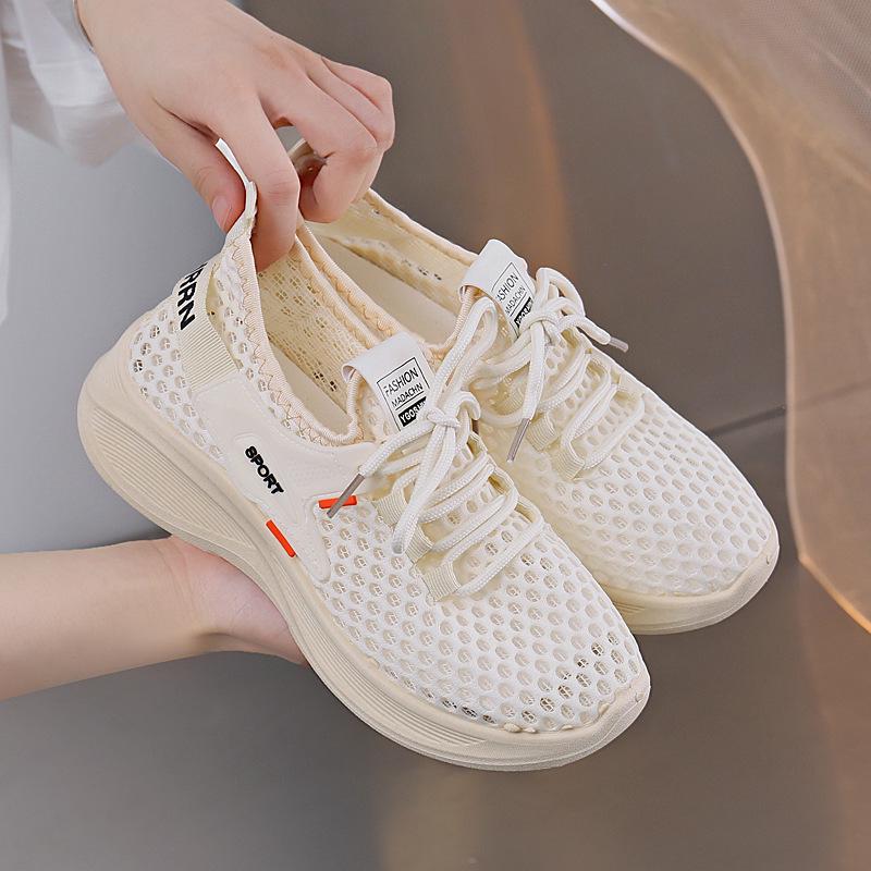 Women's Breathable Coconut Running Shoes - Non-Slip, Soft Sole, Fashionable Summer Style
