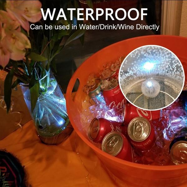50PCS Waterproof DIY LED Balloon Light,Led Flash Ball Lamp for Paper Lantern Mason Jar Birthday Party Wedding Decoration