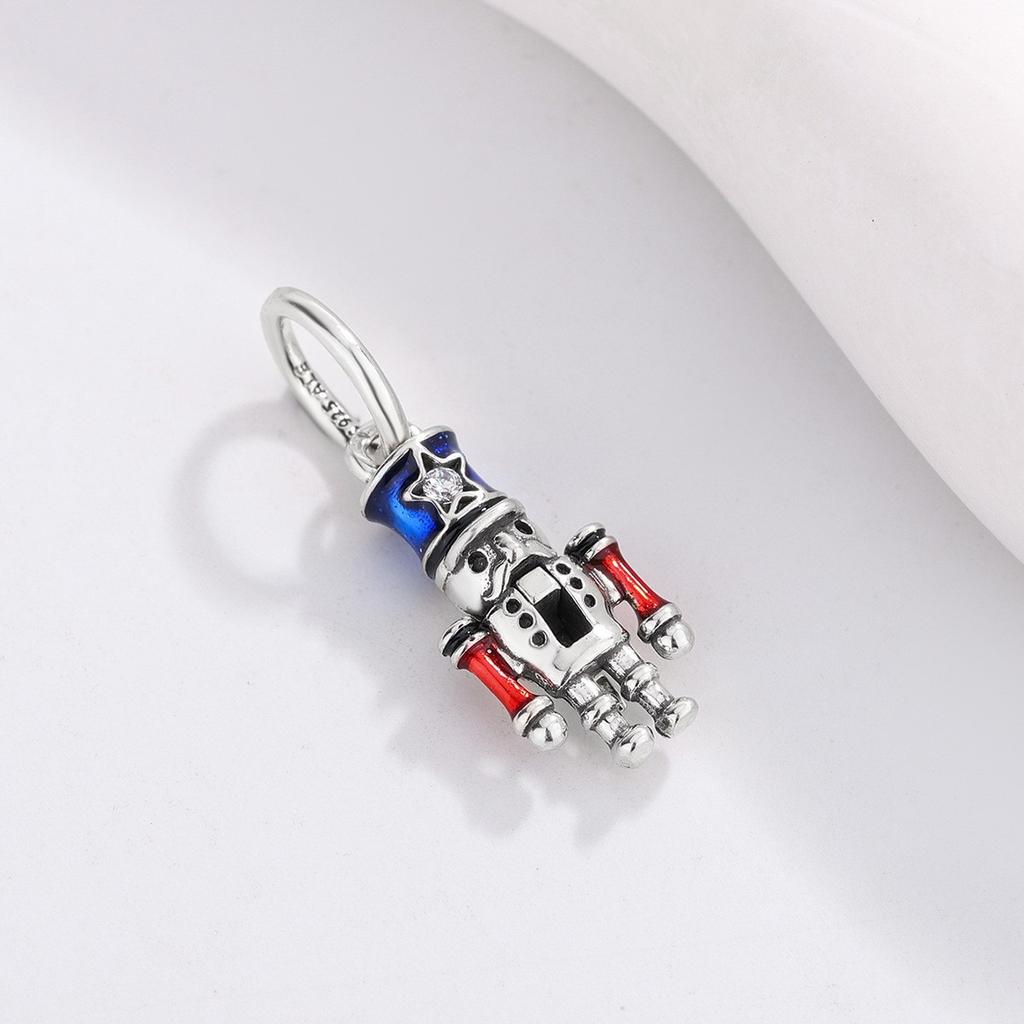 Charms Plata De Ley 925 Silver Monster Activity Flowers Pendant Beads Women's Bracelets Bangles DIY Jewelry Gift