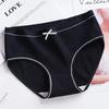 6PC/Set Women's Cotton Underwear Seamless Panties Solid Color Underpants Girls' Lingerie Briefs