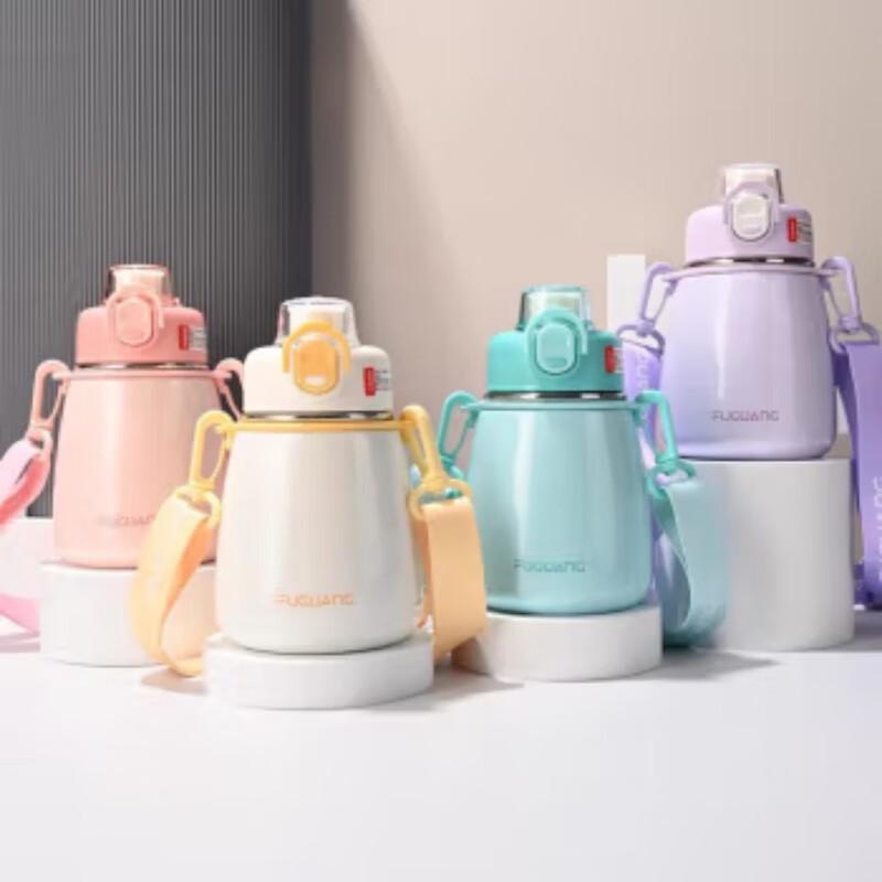 Fuguang Speed Power 316L Stainless Steel Insulated Flip-Top Water Bottle