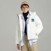 New MLB Down Jacket Cropped Unisex White 3ADJB0626-50IVS