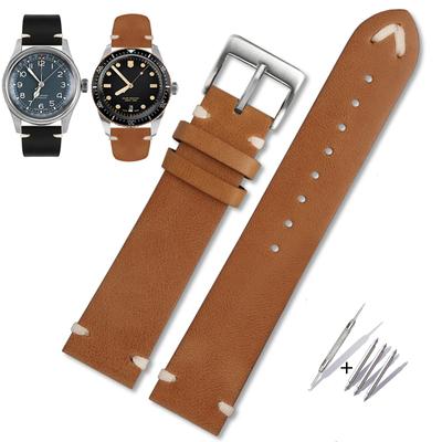 18mm 20mm 22mm Replika Leder Uhrenarmband Omega Hippocampus 300/150/600 Speedmaster Herren Geeignet für Seiko Hamilton Uhrenarmband