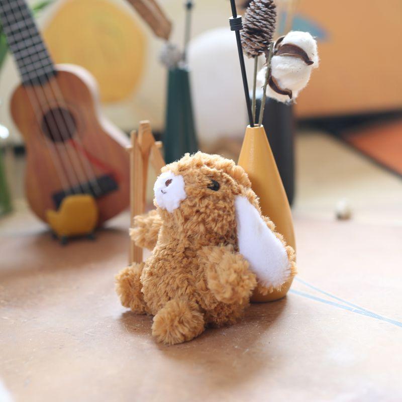 Cute Cute Sagging Rabbit Pendant Plush Toy Doll Rabbit Bag Hanging Decoration Keychain Doll Doll
