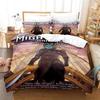 3D-Druck Anime The Legend of Vox Machina Bettwäsche-Set Einzelbett Twin Full Queen King Size Bettset Aldult Kid Schlafzimmer Bettbezug-Sets