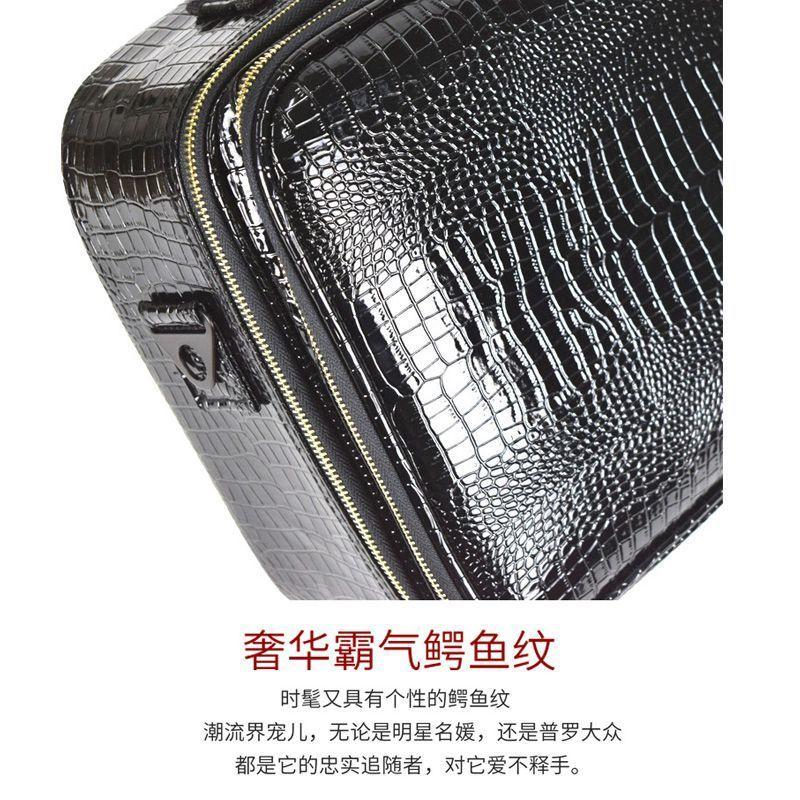 Professional Cosmetic Bag Female Ins Wind Portable Large Capacity Handheld with Makeup Nail Makeup Artist Storage Makeup Box