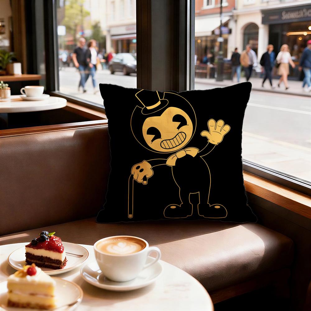 Game Bendy and the Ink Machine Cushion Cover Decorative Cushions Covers Cover Sofa X Pillow Piece X X Pillowcase