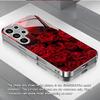 Electroplated Gold New Phone Case for Samsung Galaxy S26 Ultra S25 Plus S24 S23 S22 Fe Tempered Glass Artistic Texture Patterns