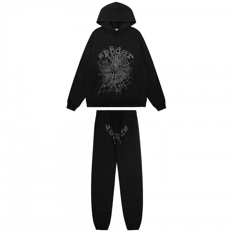 2026 Set Tuta con Felpa Senza Cappuccio in Cotone Leggero e Pantaloni Jogger Uomo Donna Streetwear Casual