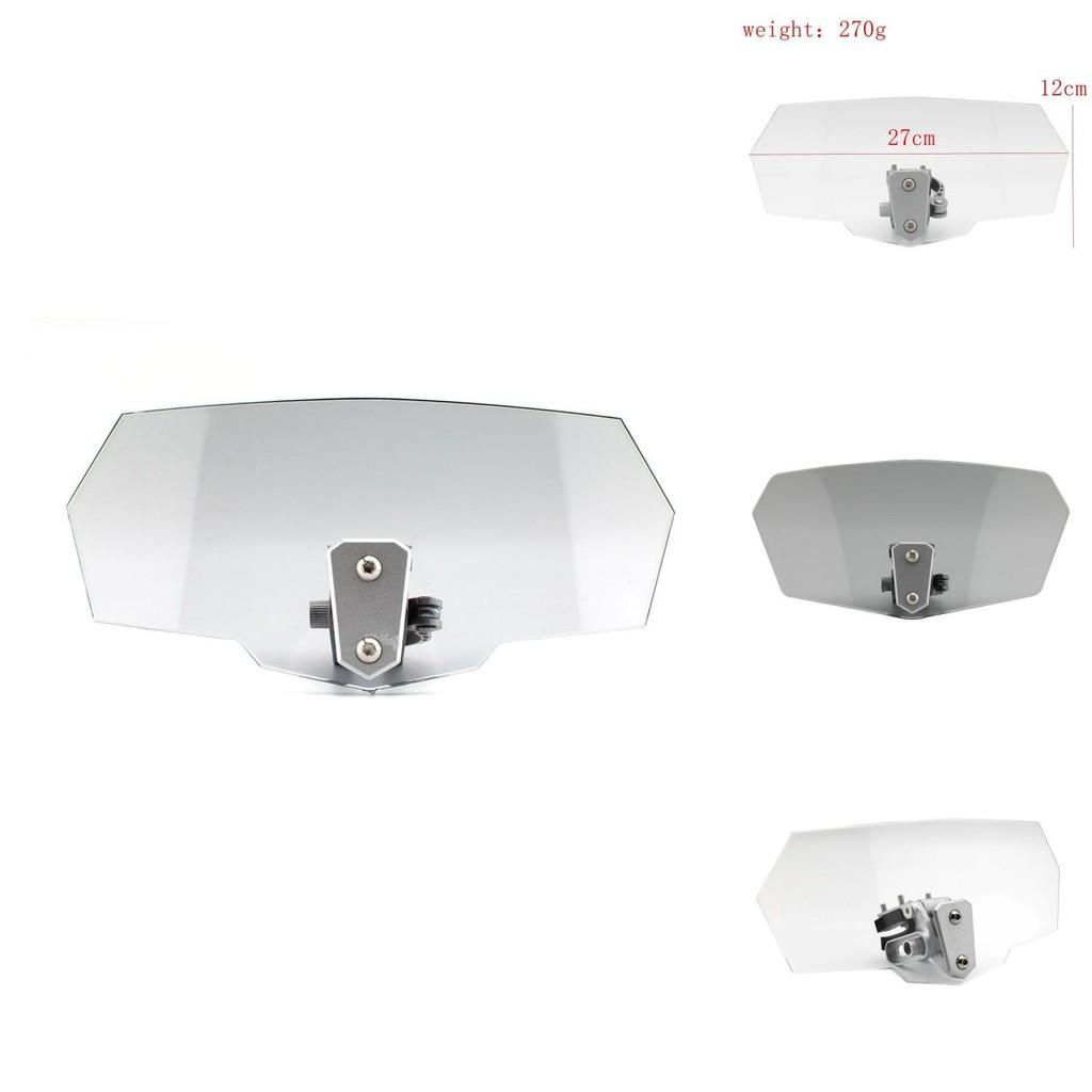 Adjustable Motorcycle Windshield Protection Panel Stylish And Functional Design