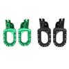 Professional Studded Foot Pedals Footrest for Motorcycle Offroads Dirt Bike Enhanced Grip and Control Lightweight 1 Pair