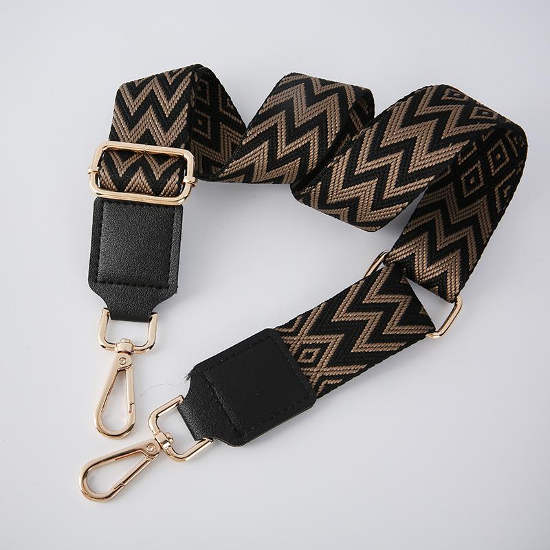 New Bag Shoulder Strap PU Leather Accessories Versatile Multi-color Woven Shoulder Crossbody Fashion Bag Strap Bag Accessories