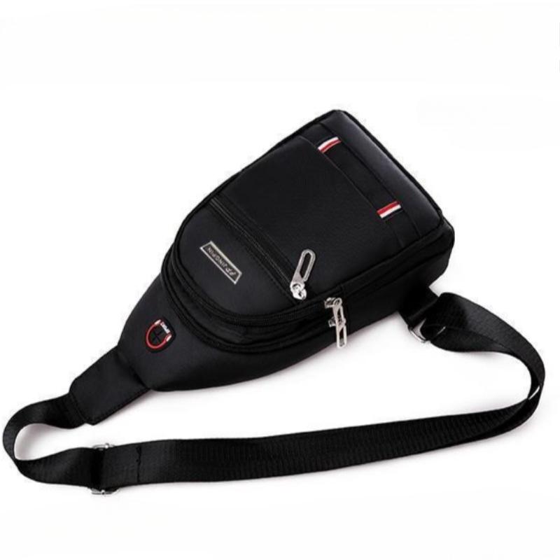 Pánská ležérní taška přes rameno Multifunkční vodotěsná crossbody taška Taška na mobilní telefon Outdoorová cestovní sportovní batoh Business taška přes hrudník