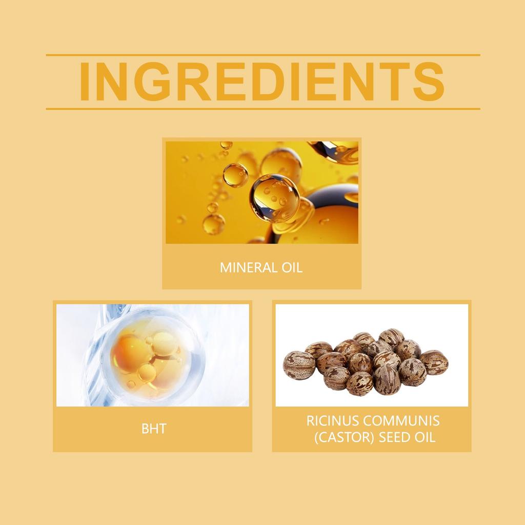 Castor Oil Hair Growth, Promotes Hair Growth, Making Hair, Eyelashes And Eyebrows Thicker And Fuller. Skin Moisturizer 100ml