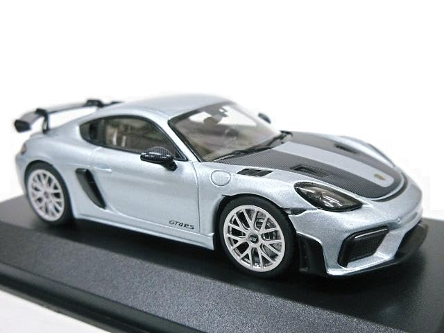 Porsche Custom Scale Porsche 718 Cayman GT4 RS 2023 1/43 (Silver)