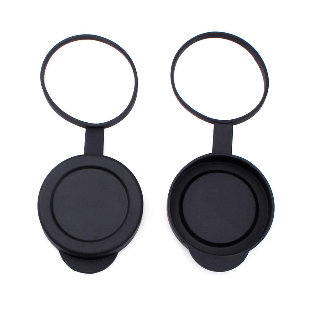 SVBONY 42mm Binocular Objective Lens Protective Fits Outer Diameter Set of 2 Caps, Rubber, 52-53mm Binoculars,