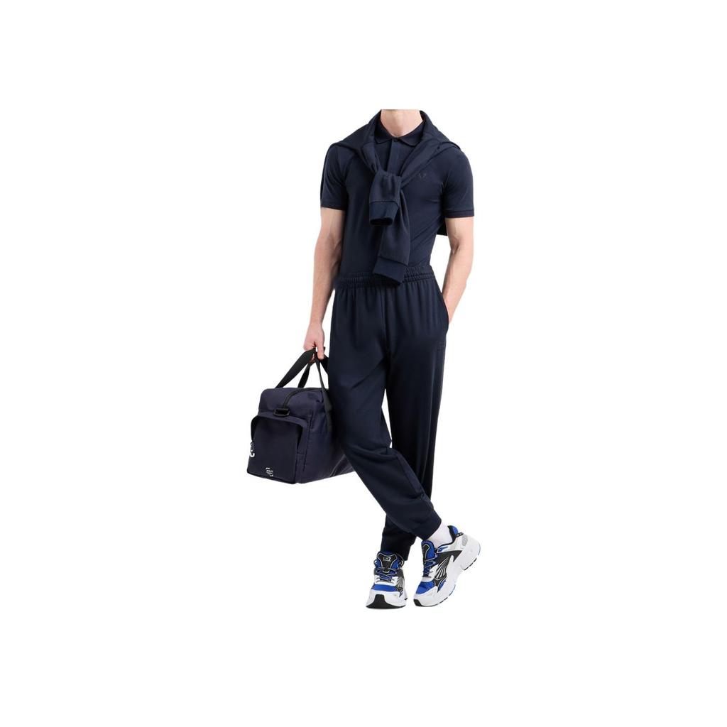 Emporio Armani Ea7 Slim Fit Solid Color Cotton Stretch Polo Shirt Men tops Blue 7M000228-AF10373-UB102