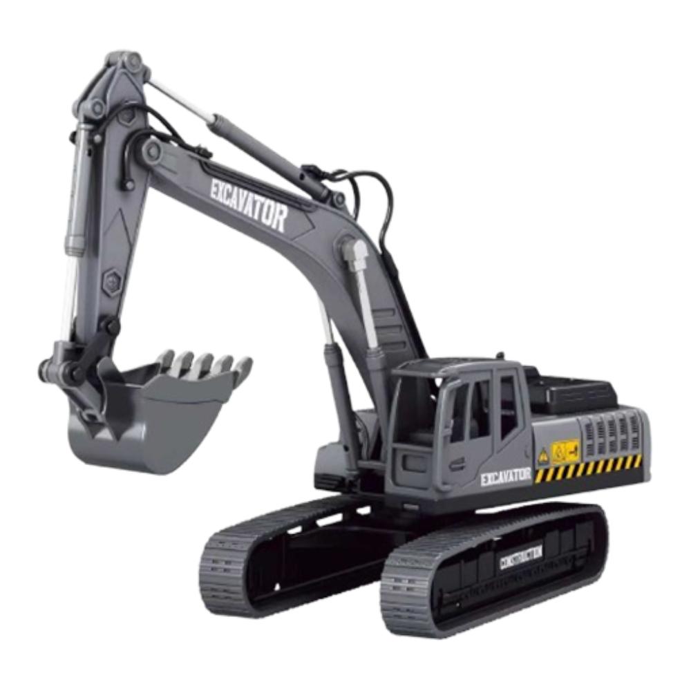 Rotatable Inertial Engineering Vehicle Flexible Joints Forklift Car Model  Kids Toy