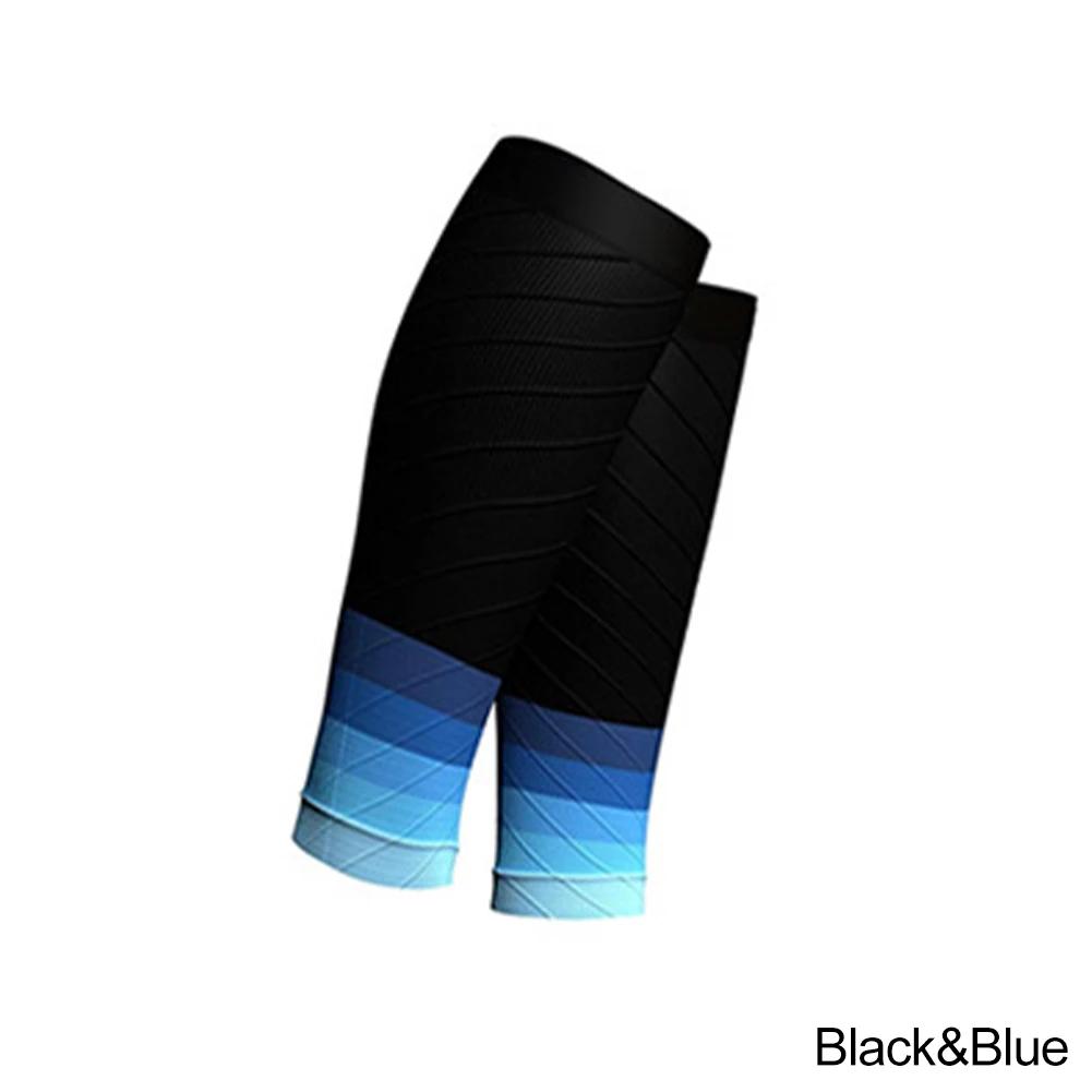1Pair Sport Compression Calf Sleeves–Calf Cramp and Shin Splint Sleeves–Leg Compression Socks 20-30 MmHg for Pain Relief Running