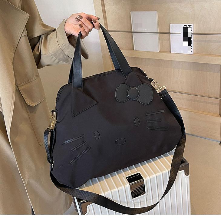 Женская сумка-тоут с рисунком кошки — фото 12