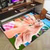 1pc pink checkered swimsuit Carpet, for Home & Office Decor, Desk Chair Carpet, Festive GiftL1343