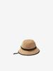 North Kids Hike Size M [The Face] Hat, Unisex, Straw, Quick-Drying, Beige,