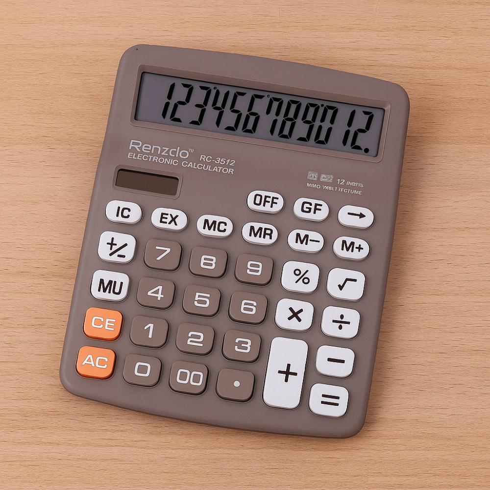 Accounting Tools Solar Calculator 12 Digits Scientific Calculator  Office School Supplies